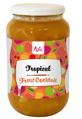 Tropical fruitcocktail Nic 1,0 l